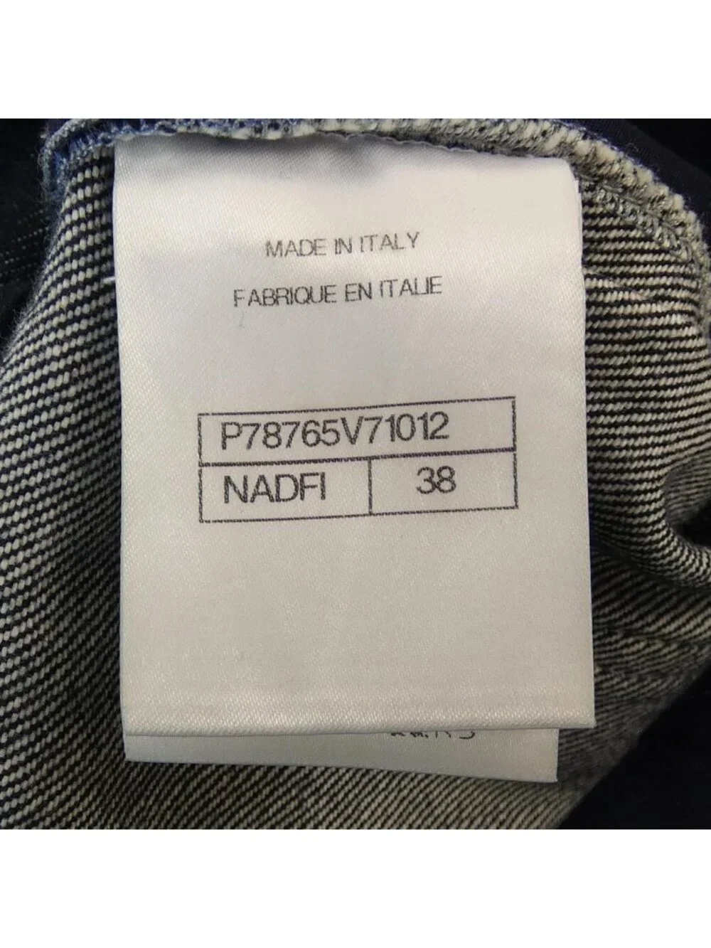 Chanel Jeans Navy